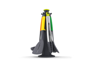 Elevate 6pce Utensil Carousel Set with Tongs Multi