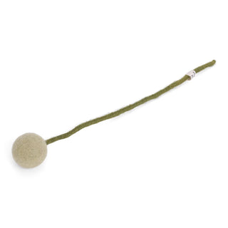 Felt Flower Dot Mint Green 3cm
