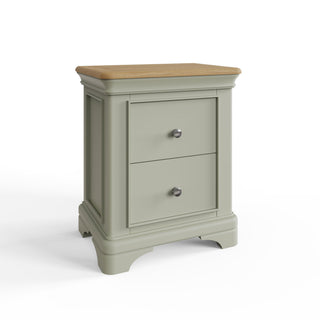 Faire Sage Green Bedside Cabinet *DAMAGED*