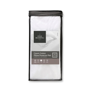 Classic Cotton Pillow Protector Pair