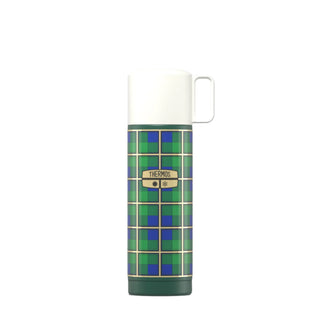 Thermos S/S Green Plaid Flask 500ml