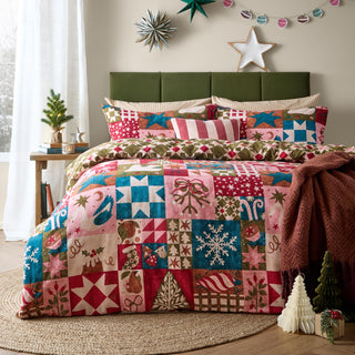 Fika Brushed Single Duvet Set Multicolour