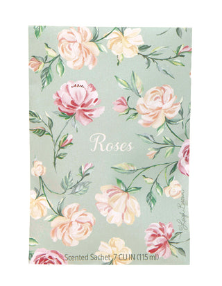 Roses  Print Large Scented Sachet