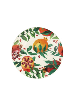 Festive Pomegranate 8 1/2 Inch Plate