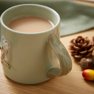 Forest Fable Reverse Conical Mug Owl