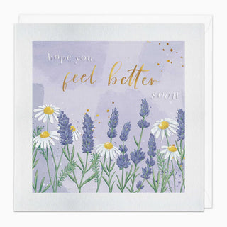 Lavender & Chamomile Feel Better Soon Card