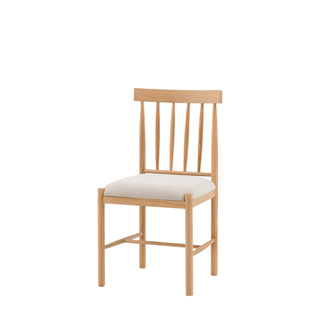 Eton Upholstered Dining Chair Natural 2pk