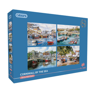 Cornwall by the Sea (4x500) Jigsaw Puzzle