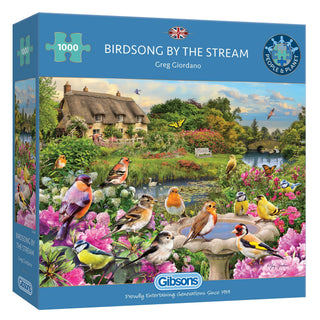 Birdsong by the Stream (1000) Jigsaw Puzzle