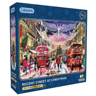 Regent Street at Christmas (1000) Jigsaw Puzzle