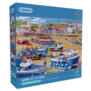 Sand at St Ives (1000) Jigsaw Puzzle