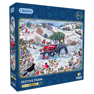 Festive Farm (1000) Jigsaw Puzzle