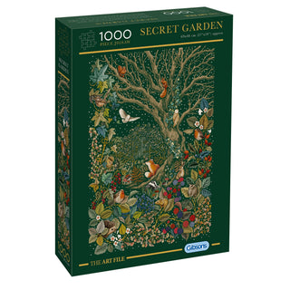 The Art File: Secret Garden (1000) Jigsaw Puzzle