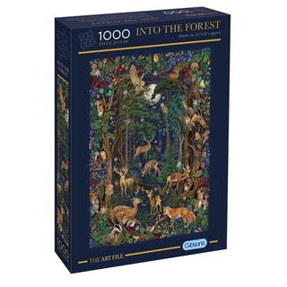 The Art File: Into the Forest (1000) Jigsaw Puzzle