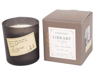 Library Candle John Steinbeck