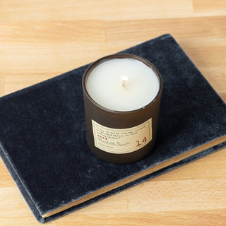 Library Candle Charlotte Bronte