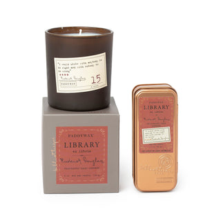 Library Candle Frederick Douglass