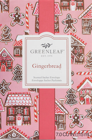 Greenleaf Gingerbread Large Scented Sachet