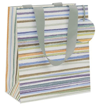 Horizontal Stripes Medium Gift Bag