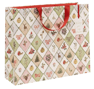 Winter Weave Landscape Shopper Bag