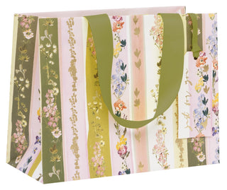 Linea Floral Medium Landscape Gift Bag