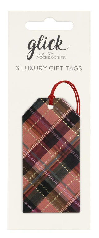 Sugarplum Tartan Gift Tags (6)