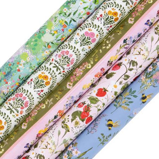 Blue Bees Wrapping Paper - 4m Roll
