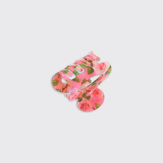 Rose Lustre Small Claw Clip - Pink