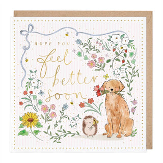 Feel Better Retriever Card