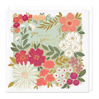 Very Special To Me Art Card