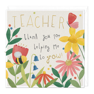 Helpful Teachers Thank You Card