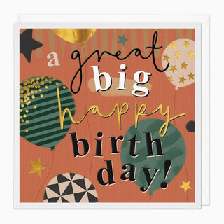 Great Big Happy Birthday Card