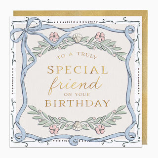 Special Friend Regal Birthday Card