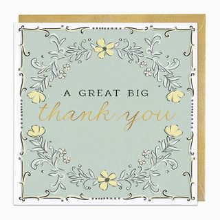 Regal Thank You Card