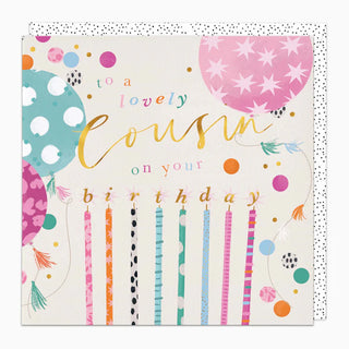 Cousin Birthday Card