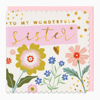 Wonderful Sister Card