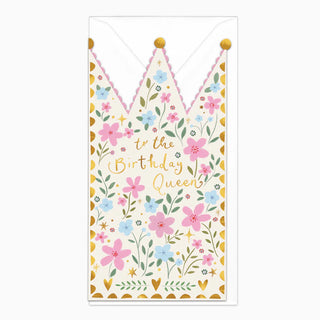 Queen Crown Birthday Card