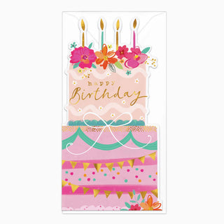 Tall Cake Birthday Card
