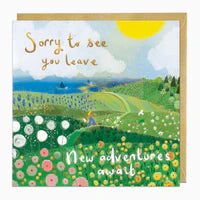 Adventure Awaits Leaving Card