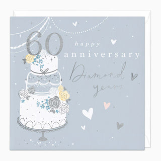 60 Years Anniversary Card
