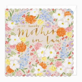 Spring Garden Mother In Law Card