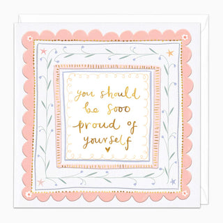 Proud Of Yourself Card