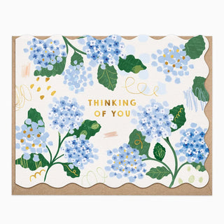 Hydrangeas Thinking Of You Card