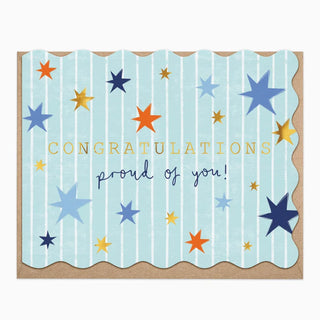 Stars & Stripes Congratulations Card