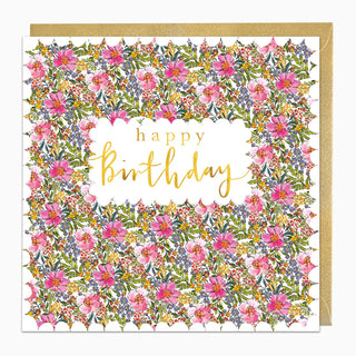 Summer Posy Birthday Card