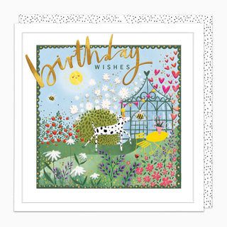 Strawberry Garden Birthday Card