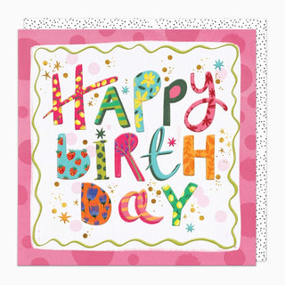 Big Bold Birthday Card
