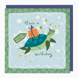 Turtley Awesome Birthday Card
