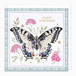 Swallowtail Butterfly Birthday Card