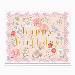Cottage Bloom Birthday Card